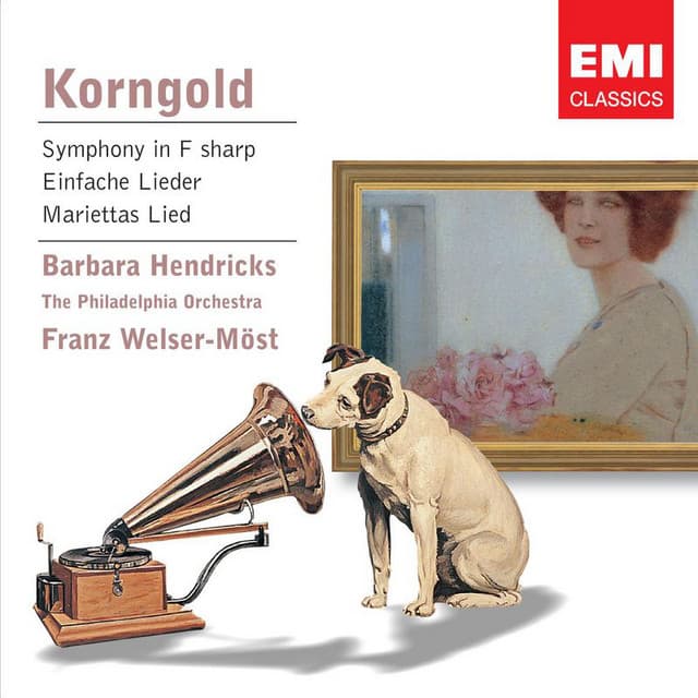 Korngold: Symphony in F sharp/Lieder etc. - Franz Welser-Möst