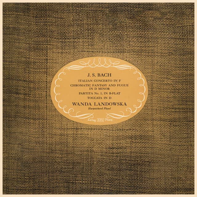 Landowska Plays Bach - Johann Sebastian Bach