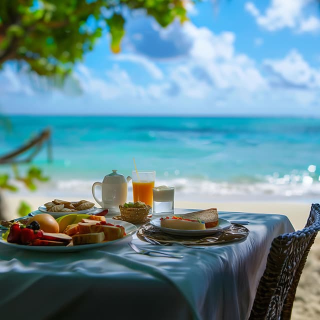 Morning Sunshine Café: Sunny Bossa Nova Vibes with the Ocean Waves for Relaxation, and Positive Mood, Cafe Chill Tunes - Bossa Nova Lounge Club