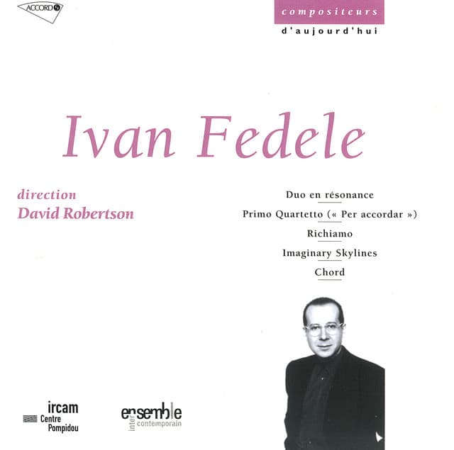 Fedele: Duo En Resonance - Ivan Fedele