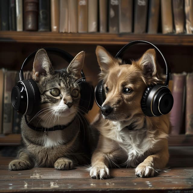 Lofi Pet Echoes: Calming Sounds for Animal Friends - Harmony in Lofi