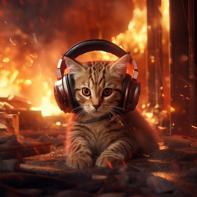 Fire Cats: Serene Echo Melody - Creamy Velvet