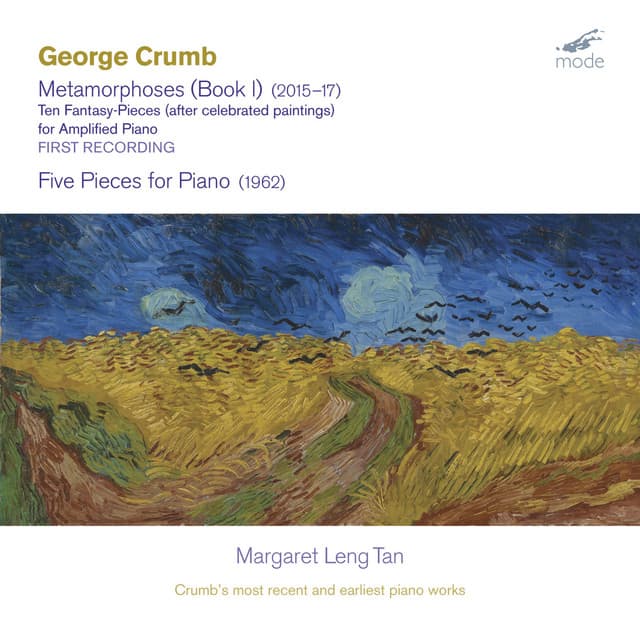 Crumb: Metamorphoses, Book 1 & 5 Pieces for Piano - George Crumb