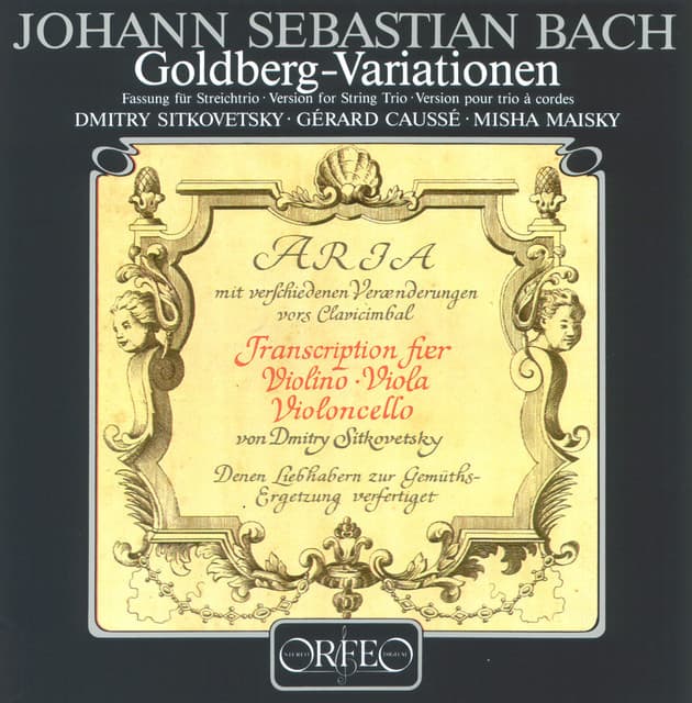 Bach: Goldberg Variations, BWV 988 - Johann Sebastian Bach