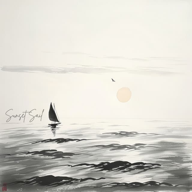 Sunset Sail - Calming Ocean