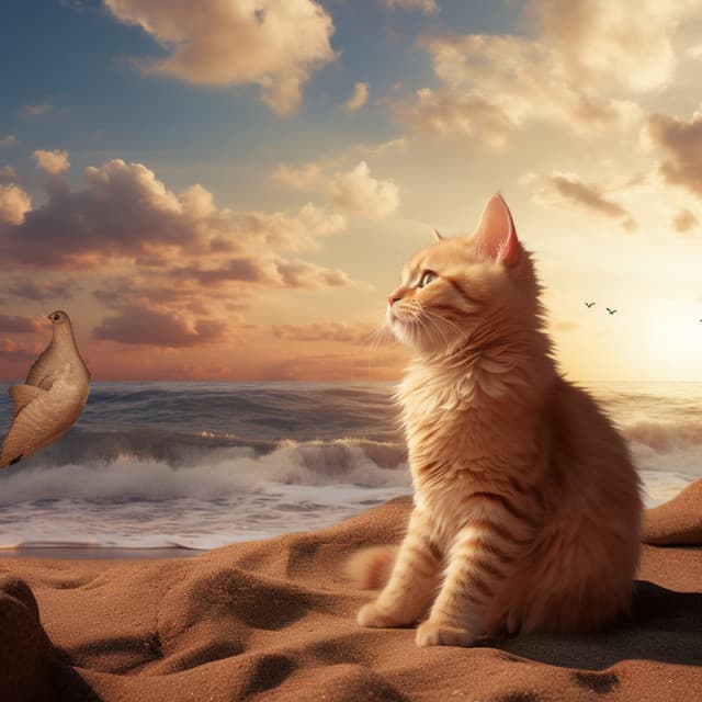 Marina De Gatos: Armonías Binaurales Del Océano - ondas de ritmo