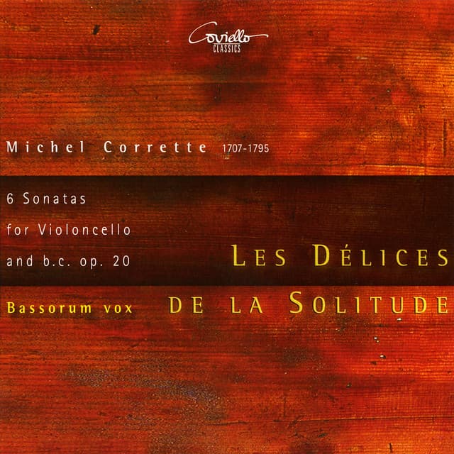 Les délices de la solitude, Op. 20 - Michel Corrette