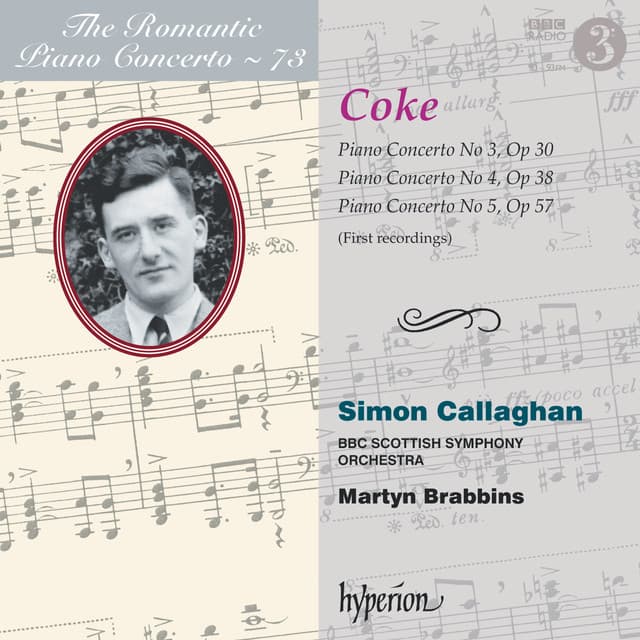 Coke: Piano Concertos Nos. 3, 4 & 5 - Roger Sacheverell Coke