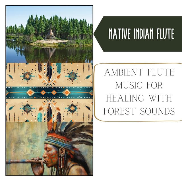 Ambient Flute Music for Healing with Forest Sounds - Native Indian Flute