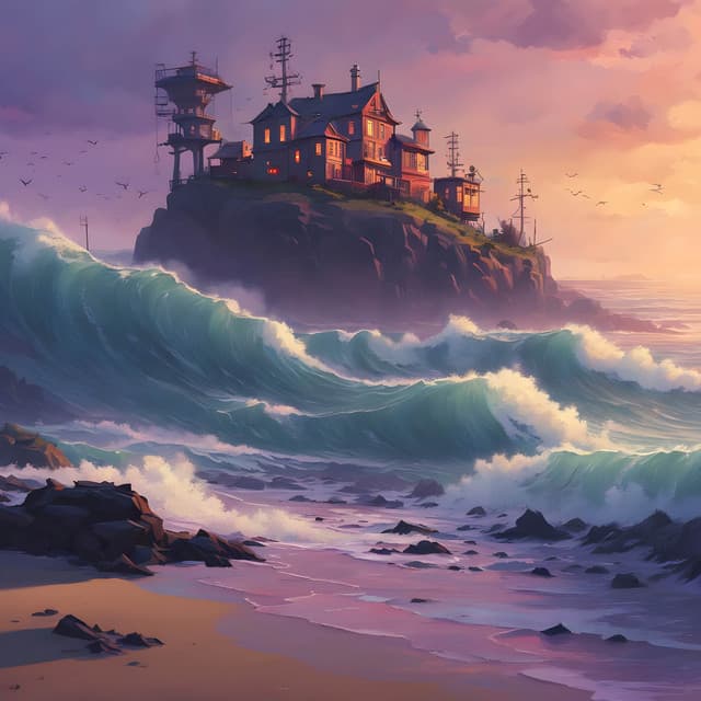 Lofi Wave: Flowing Into the Night - Lofi Hip-Hop Beats