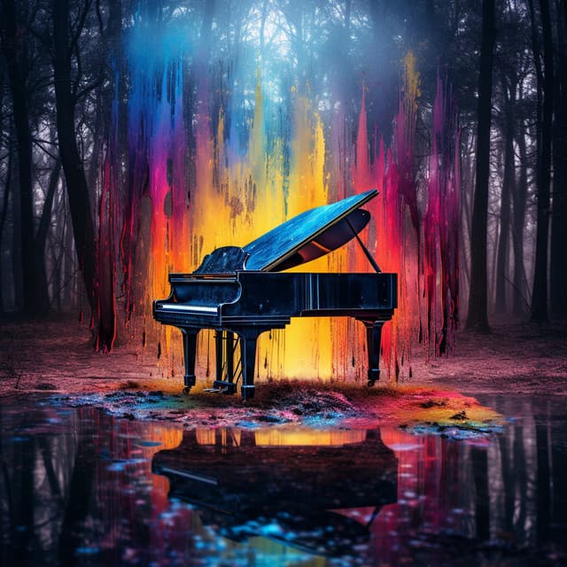 Rhythmic Revelations: Piano Music Odyssey - Piano and Thunderstorm
