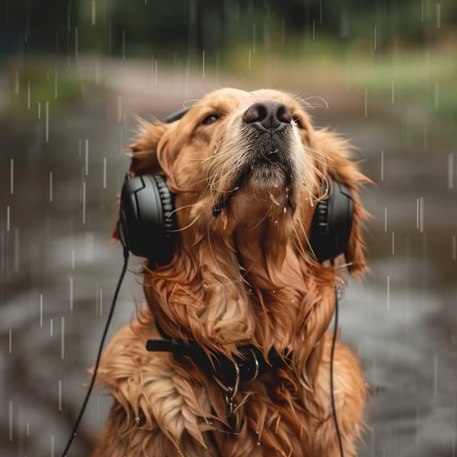 Dog's Rain Retreat: Calming Canine Melodies - Doggy Music