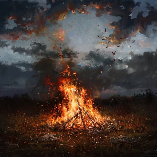 Llamas Suaves: Sonidos Calmantes Del Fuego Para La Relajación - Proyecto BGM relajante