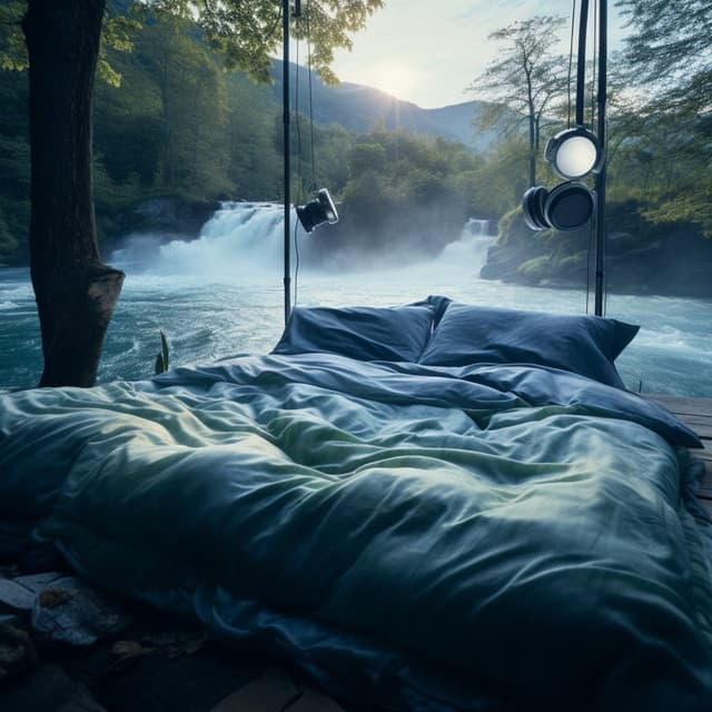 Sleeping Stream: Gentle Night Melody - Native American Nature