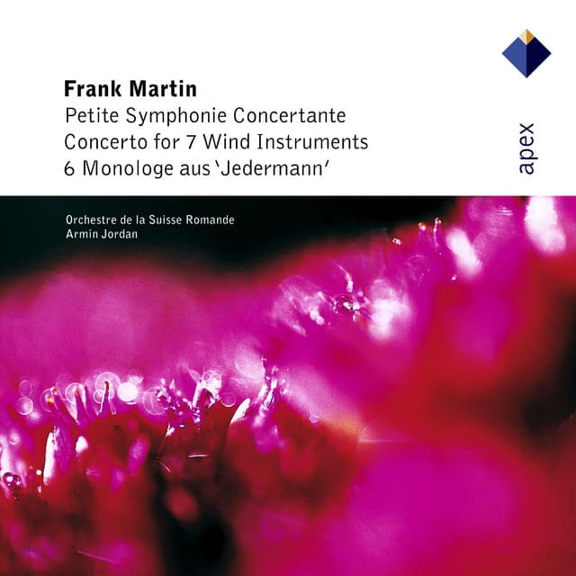 Martin : Petite symphonie concertante, 6 Monologues & Concerto for 7 Wind Instruments - Frank Martin
