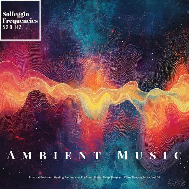 Solfeggio Sleeping Music Binaural Beats For Deep Sleep and Mental Relief - Solfeggio Frequencies 528Hz