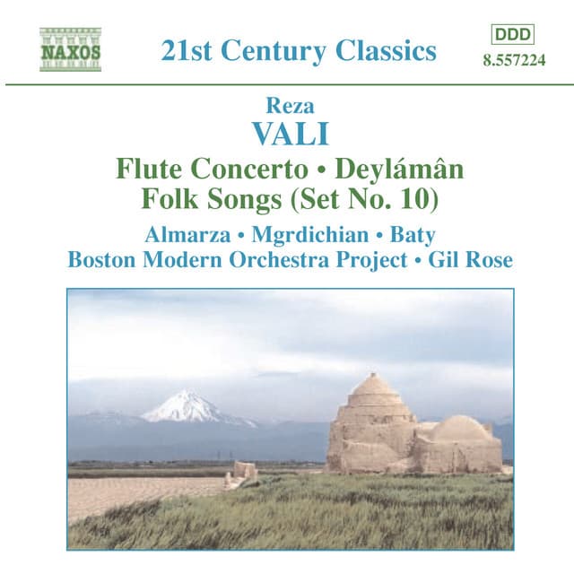 Vali: Flute Concerto / Deylaman / Folk Songs - Reza Vali