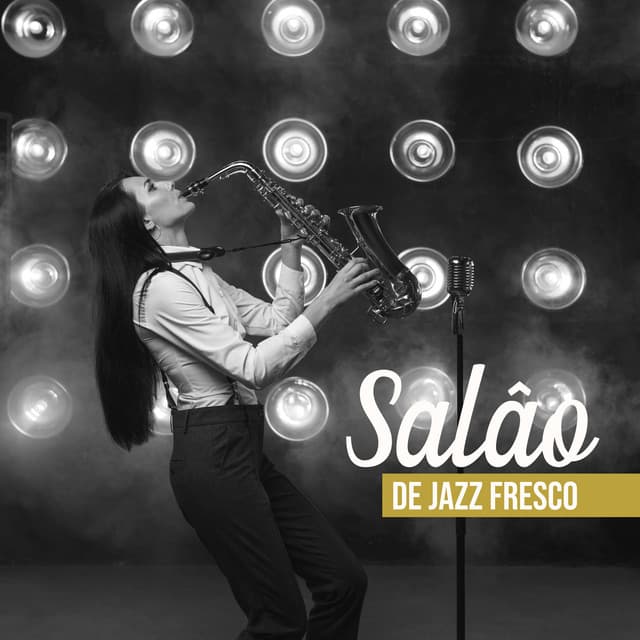 Salão de Jazz Fresco: Bar e Café de Fundo - Coleção Feliz do Jazz