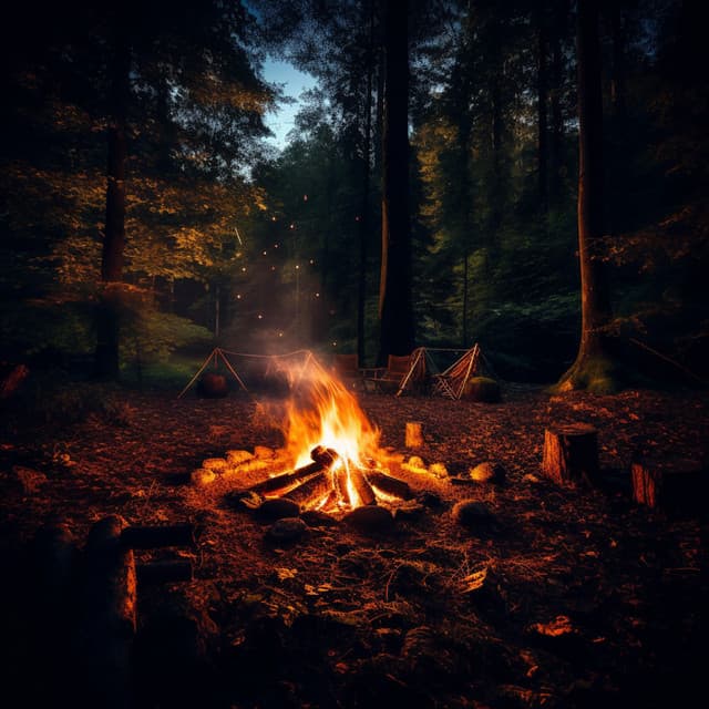 Yoga Oceánico Alrededor De La Fogata: Ritmos Binaurales Para Dejarse Llevar Hacia El Calor Y La Felicidad Del Yoga - Reiki y Tai Chi Armonía