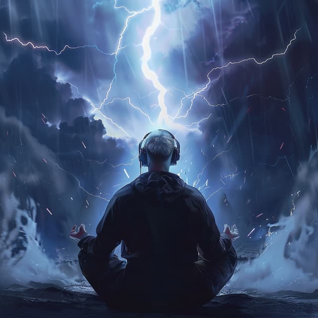 Meditation in Thunder: Serene Acoustics - Healing Meditation
