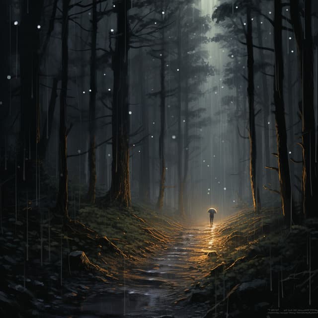 Tonos Tranquilos De La Lluvia: Banda Sonora De Meditación Serena - Las Vientas