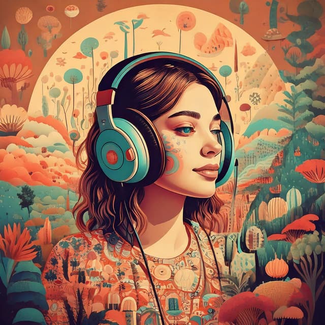 Harmonic Vibes: Subtle Lofi Patterns - Calming Music Symphony