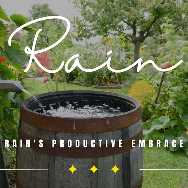 Raindrop Productivity: Binaural Work Rainfall - Rain Sounds & White Noise