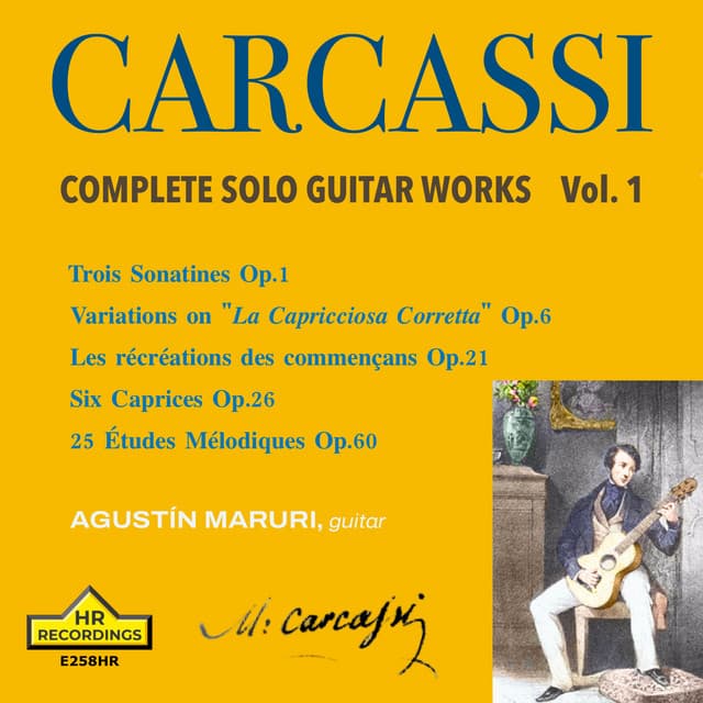 Carcassi: Complete Solo Guitar Works, Vol. 1 - Matteo Carcassi