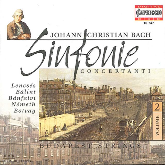 Bach, J.C.: Sinfonie Concertanti, Vol. 2 - Johann Christian Bach