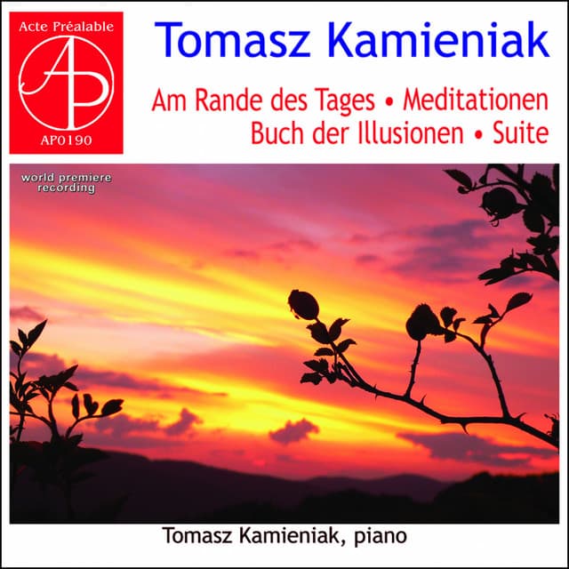 Tomasz kamieniak - am rande des tages - Tomasz Kamieniak