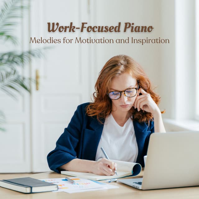 Work-Focused Piano: Melodies for Motivation and Inspiration - Jazz for Working
