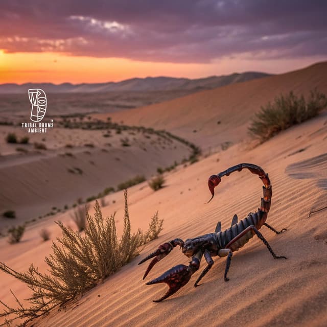 Scorpion in the Desert - Tribal Drums Ambient