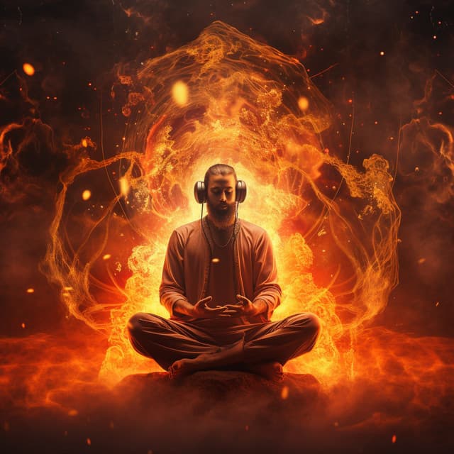 Fire Soul: Meditative Harmonics Unleashed - Calm Harmony