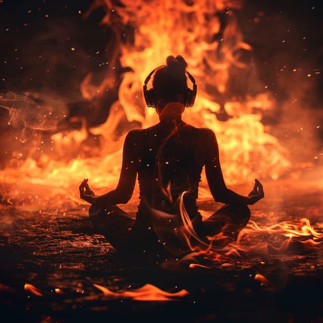 Yoga Fire Flow: Calm Rhythms - Yoga Meditation Music