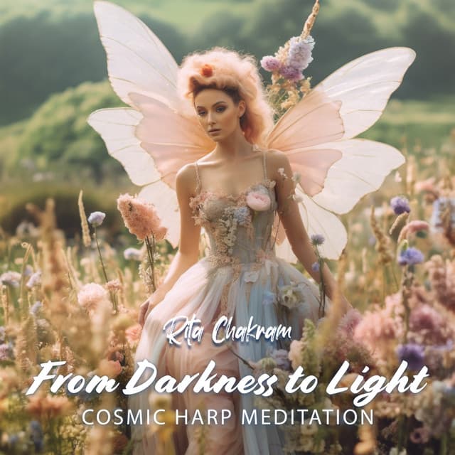 From Darkness to Light: Harp Meditation Music, Finding Healing & Support with Cosmic Harp - Rita Chakram