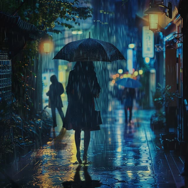 Ecos De Lluvia: Resonancia Armónica De Gotas - Música Ambiental para Cafeterías