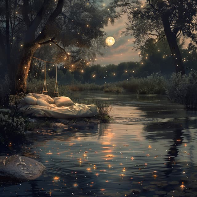 Moonlit Waters: Music for Sleep Waves - Sleep Songs with Nature Sounds