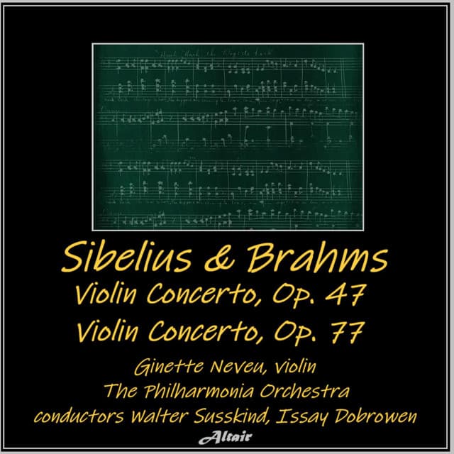 Sibelius & Brahms: Violin Concerto, OP. 47 - Violin Concerto, OP.77 - Jean Sibelius