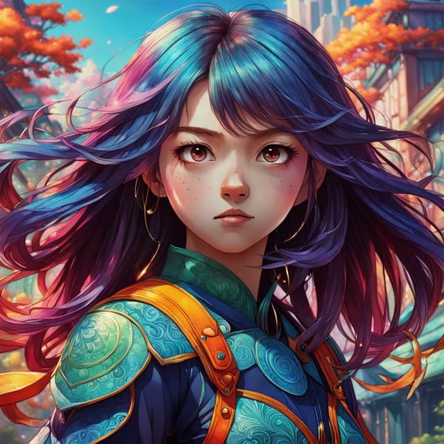 Whispering Bamboo: Tranquil Study Tunes - Anime Girl Lofi