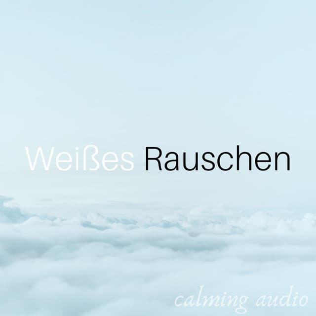 Weißes Rauschen um besser zu schlafen, Stress abzubauen und den Fokus zu verbessern - Entspannende Blume