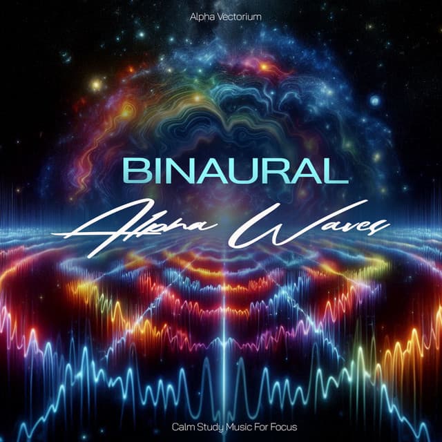 Binaural Alpha Waves - Calm Study Music For Focus - Alpha Vectoriam