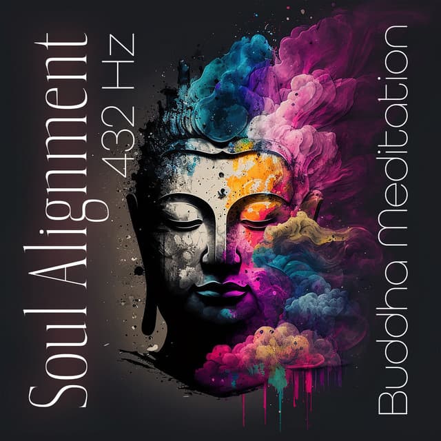 Soul Alignment: 432 Hz Buddha Meditation Music with Hang Drum and Healing Nature, Find Inner Peace & Healing - Buddha Music Sanctuary