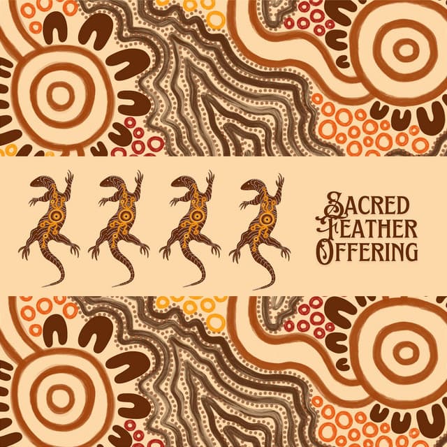 Sacred Feather Offering - Australian Tribe
