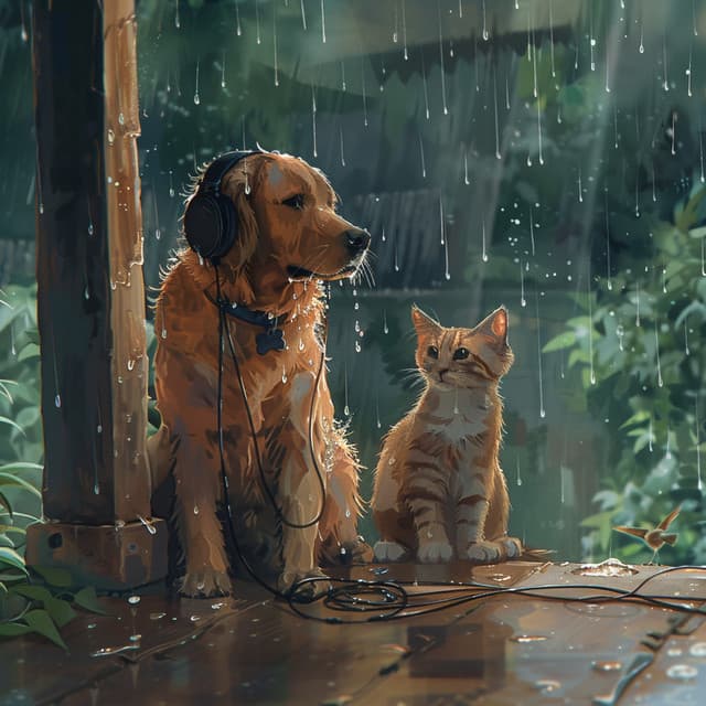 Pets in the Rain: Soothing Sounds - Relaxing Pet Music