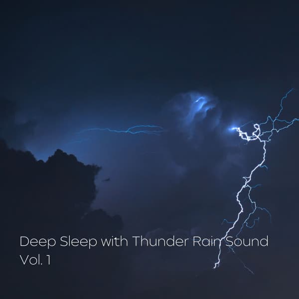 Deep Sleep with Thunder Rain Sound Vol. 1 - The Deep Sleep Music Academy