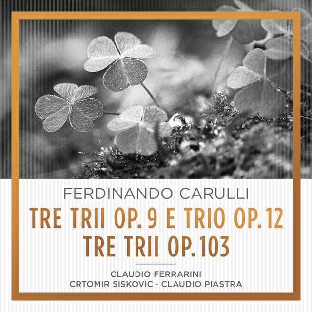 Carulli: Tre trii, Op. 9 e trio, Op. 12, Tre trii, Op. 103 - Ferdinando Carulli