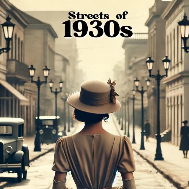 Streets of 1930s: Vintage Instrumental Jazz - Instrumental Jazz Music Ambient