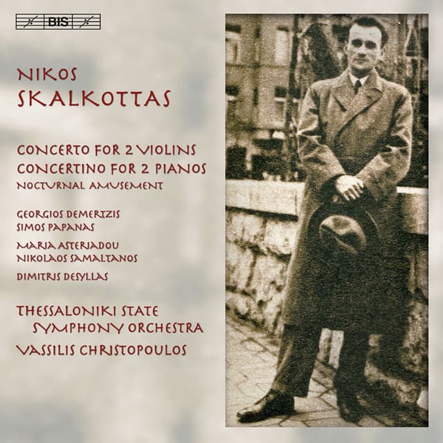 Skalkottas, N.: Concerto for 2 Violins / Concertino for 2 Pianos / Morceau Characteristique - Nikos Skalkottas