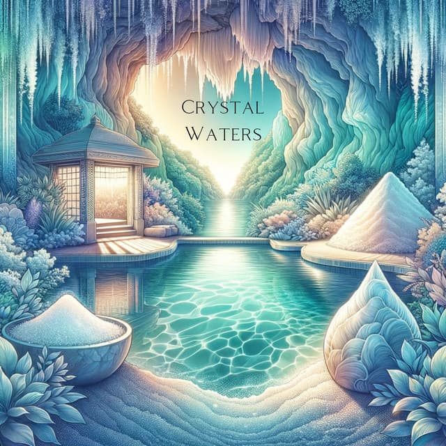 Crystal Waters: Serene Soundscapes for Salt Cave Relaxation - Bath Spa Relaxing Music Zone