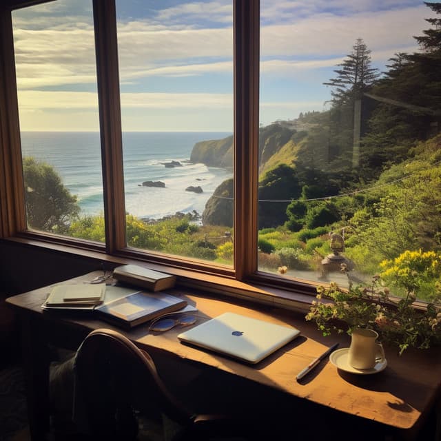 Sonidos Para Un Trabajo Eficiente: Sonidos De Olas Para El Trabajo - Consorte de estimulación cerebral